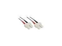INLINE - LWL Duplex Kabel - SC/SC - 50/125µm - OM4 - 2m