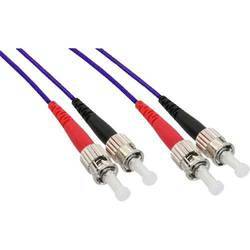 INLINE - LWL Duplex Kabel - ST/ST - 50/125µm - OM4 - 5m