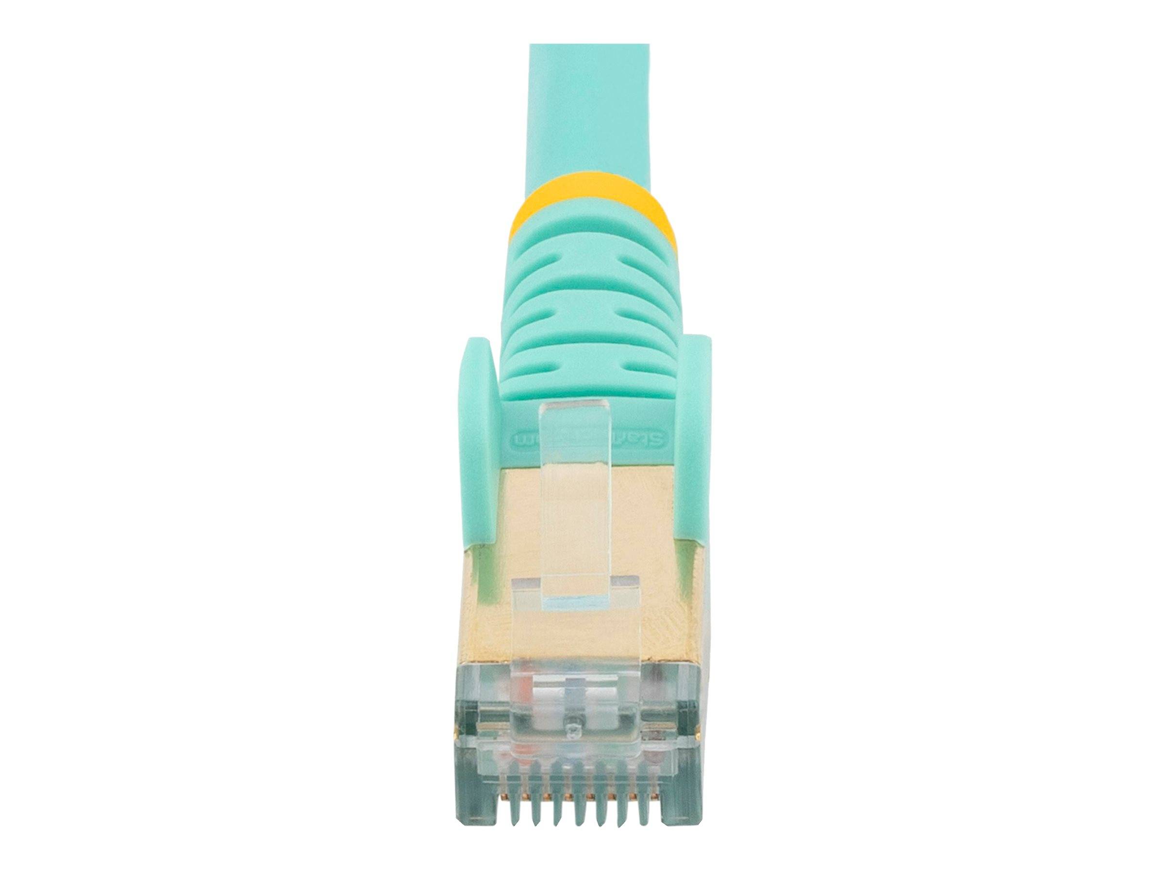 StarTech.com 1.5m CAT6A Ethernet Cable, 10 Gigabit Shielded Snagless RJ45 100W PoE Patch Cord, CAT 6A 10GbE STP Network