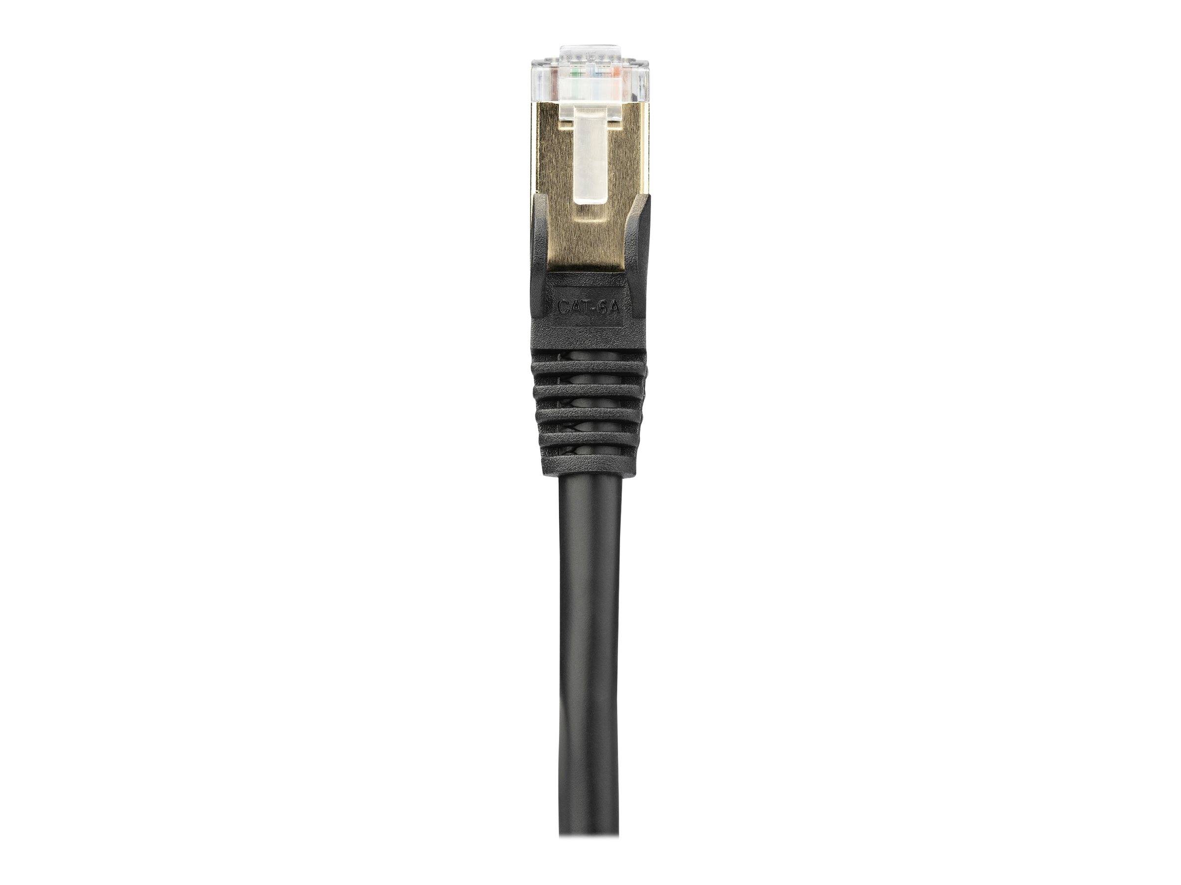 StarTech.com 10m CAT6A Ethernet Cable, 10 Gigabit Shielded Snagless RJ45 100W PoE Patch Cord, CAT 6A 10GbE STP Network C