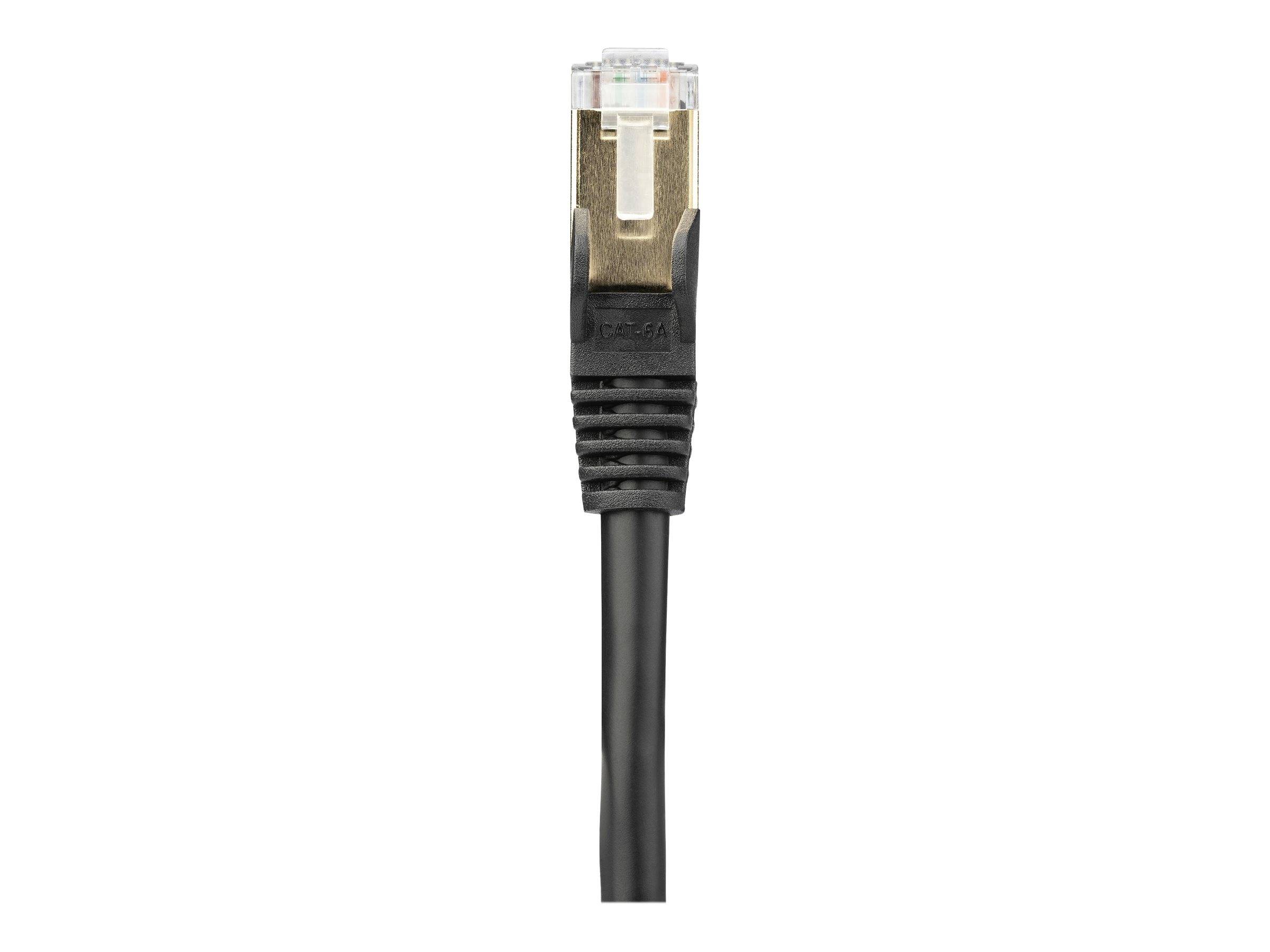 StarTech.com 7m CAT6A Ethernet Cable, 10 Gigabit Shielded Snagless RJ45 100W PoE Patch Cord, CAT 6A 10GbE STP Network Ca