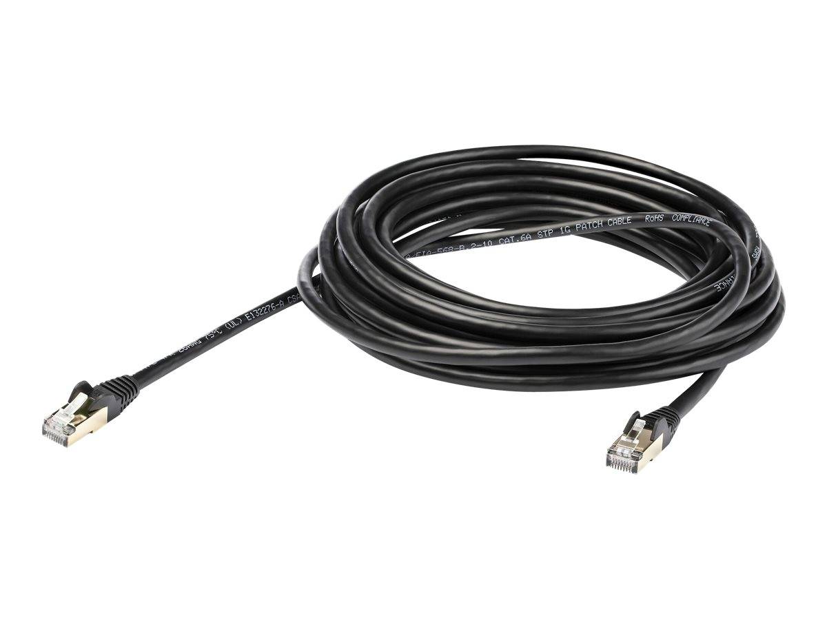 StarTech.com 7m CAT6A Ethernet Cable, 10 Gigabit Shielded Snagless RJ45 100W PoE Patch Cord, CAT 6A 10GbE STP Network Ca