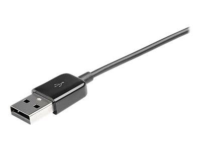 StarTech.com HD2DPMM2M HDMI auf DisplayPort (2m, aktiv, 4k 30Hz, Adapter, Kabel, Konverter, HDMI 1.4, DP 1.2, mit USB St