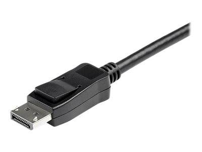 StarTech.com HD2DPMM2M HDMI auf DisplayPort (2m, aktiv, 4k 30Hz, Adapter, Kabel, Konverter, HDMI 1.4, DP 1.2, mit USB St