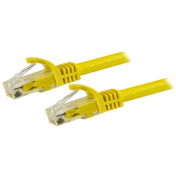 StarTech.com 1.5m CAT6 Ethernet Cable, 10 Gigabit Snagless RJ45 650MHz 100W PoE Patch Cord, CAT 6 10GbE UTP Network Cabl