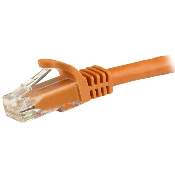 StarTech.com 5m Cat6 UTP RJ45 Gigabit Patchkabel Snagless - Cat 6 Netzwerkkabel mit Schutzmanschette - Cat.6 Patch-Kabel
