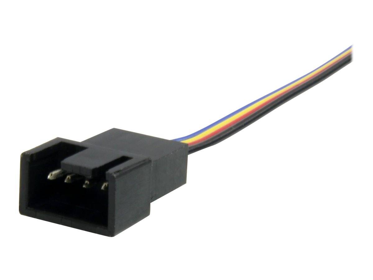 StarTech.com 30cm 4 Pin Molex Lüfter Verlängerungskabel - St/Bu - 4 Pin PWM Lüfterkabel Verlängerung - Verlängerungskabe