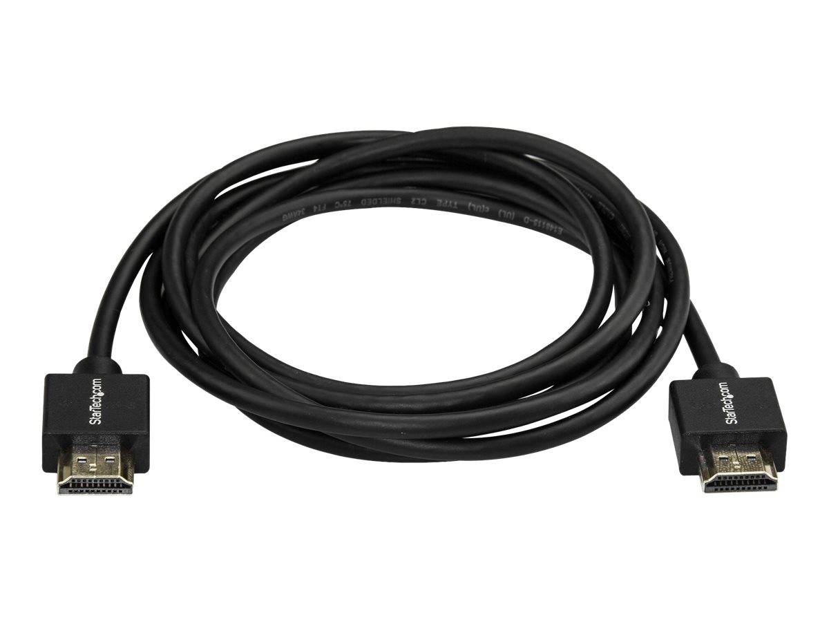 StarTech.com HDMI Kabel 2m - mit Verriegelung - HDMI Kabel 4K - Premium HDMI 2.0 Kabel - 4K 60Hz - HDMI Monitorkabel - HDMI Kabe für TV - HDMI-Kabel