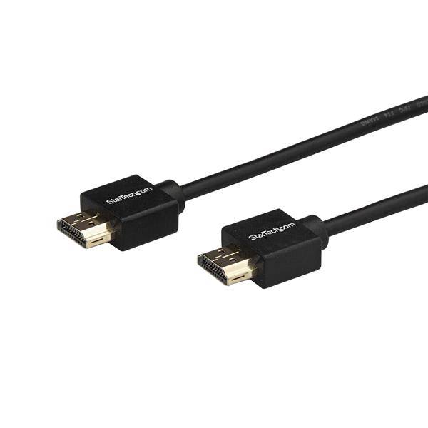 StarTech.com HDMI Kabel 2m - mit Verriegelung - HDMI Kabel 4K - Premium HDMI 2.0 Kabel - 4K 60Hz - HDMI Monitorkabel - HDMI Kabe für TV - HDMI-Kabel