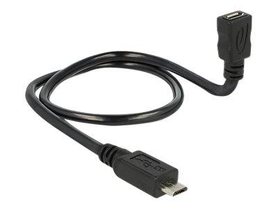 DeLOCK OTG ShapeCable - USB-Verlängerungskabel - Micro-USB Typ B (W)
