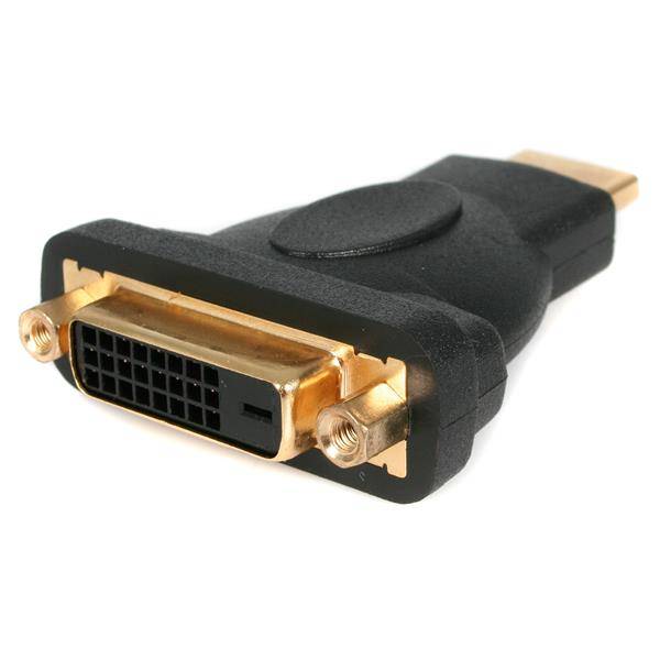 StarTech.com HDMI Male to DVI Female - HDMI to DVI-D Adapter - Bi-Directional - DVI to HDMI (HDMIDVIMF)