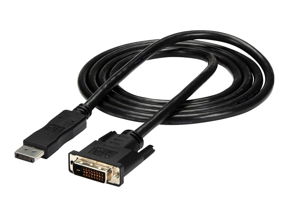 StarTech.com 1.8 m DisplayPort auf DVI Kabel - DisplayPort auf DVI Video Adapter Kabel 1080p - DisplayPort auf DVI-D Kab