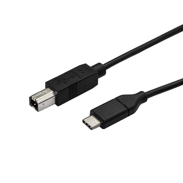 StarTech.com USB-C auf USB-B Druckerkabel - St/St - 0,5m - USB 2.0 - USB C zu USB B Kabel - USB Typ C Druckerkabel - USB