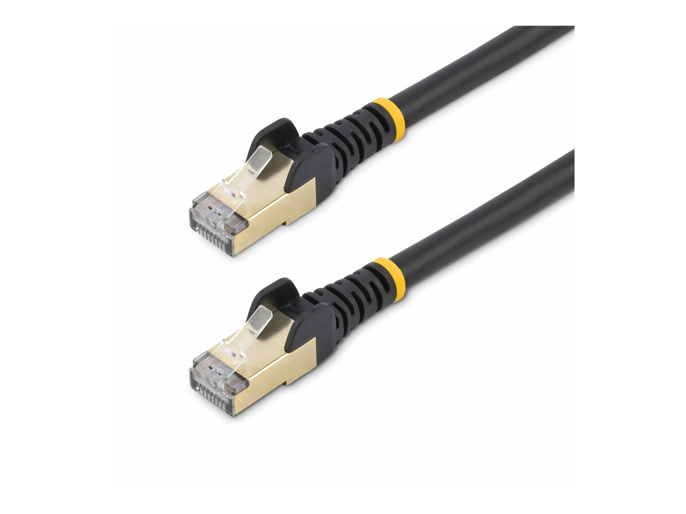 StarTech.com 1.5m CAT6A Ethernet Cable, 10 Gigabit Shielded Snagless RJ45 100W PoE Patch Cord, CAT 6A 10GbE STP Network