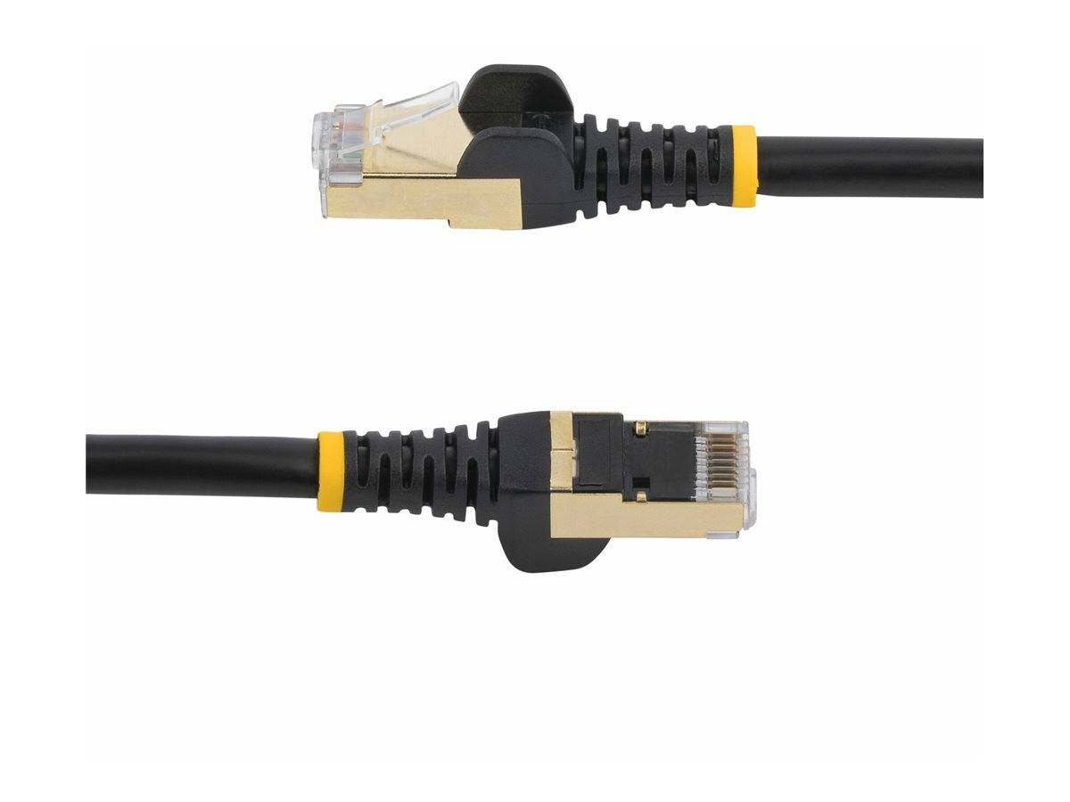 StarTech.com 1.5m CAT6A Ethernet Cable, 10 Gigabit Shielded Snagless RJ45 100W PoE Patch Cord, CAT 6A 10GbE STP Network