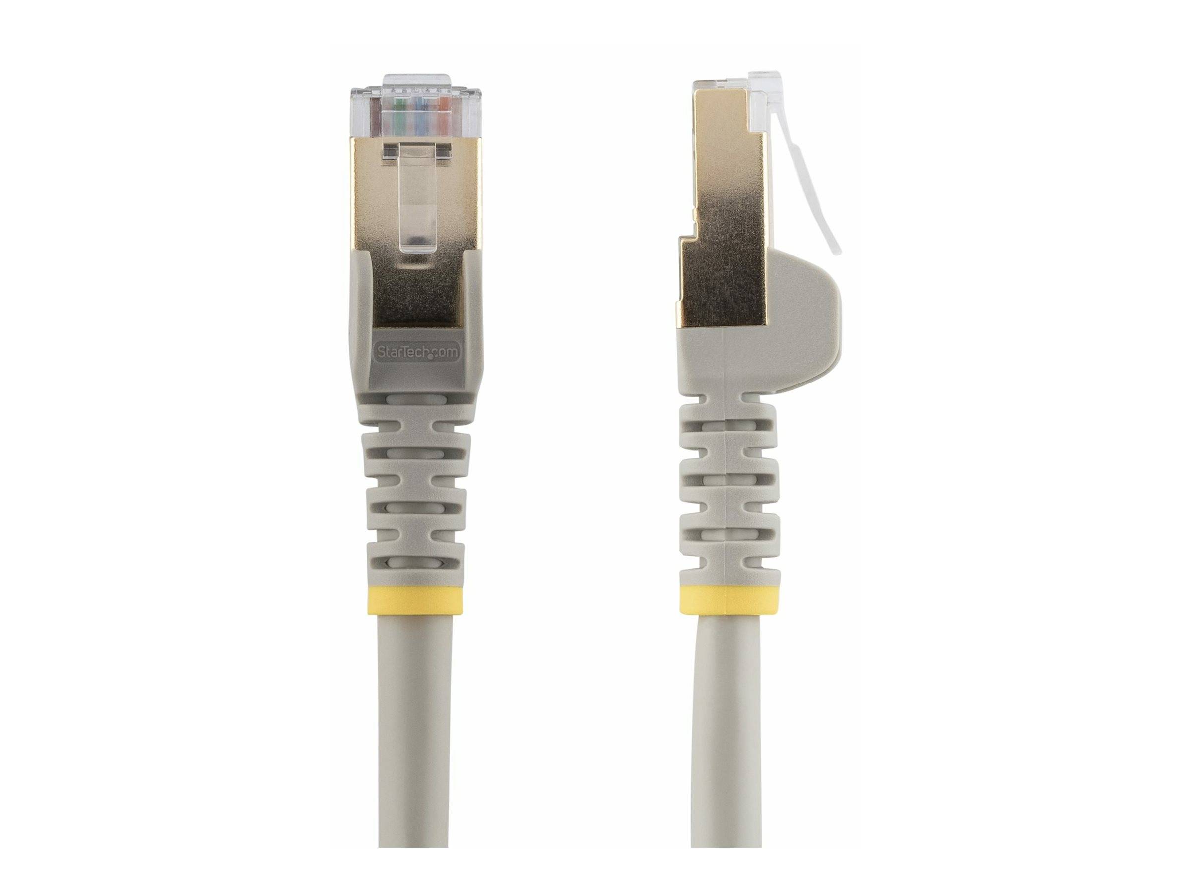 StarTech.com 7.5m CAT6A Ethernet Cable, 10 Gigabit Shielded Snagless RJ45 100W PoE Patch Cord, CAT 6A 10GbE STP Network