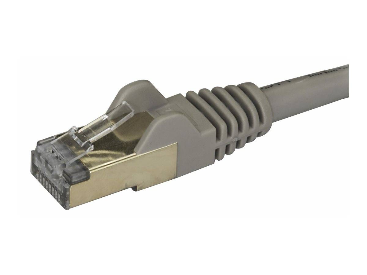 StarTech.com 7.5m CAT6A Ethernet Cable, 10 Gigabit Shielded Snagless RJ45 100W PoE Patch Cord, CAT 6A 10GbE STP Network