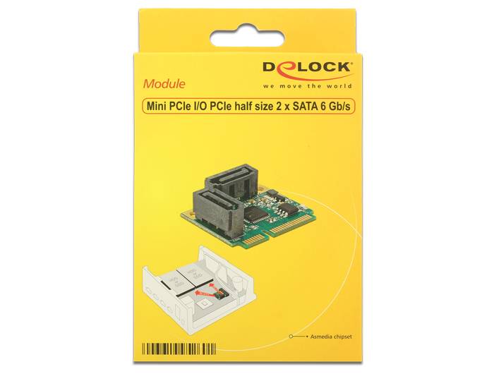 DeLOCK - Speicher-Controller - SATA 6Gb/s - 600 MBps