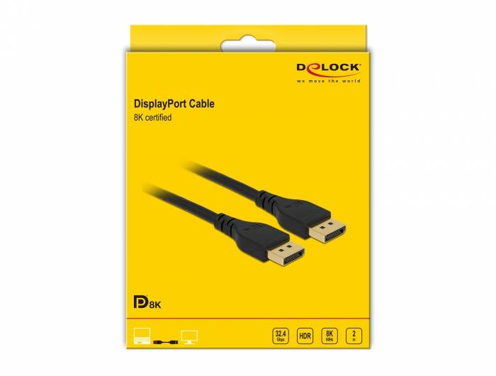 DeLOCK - DisplayPort-Kabel - DisplayPort (M)