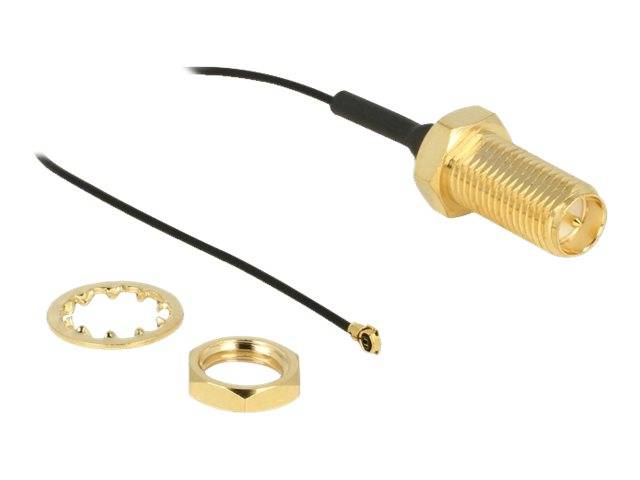 Delock - Antennenkabel - RP-SMA (R) zu MHF4 (S)
