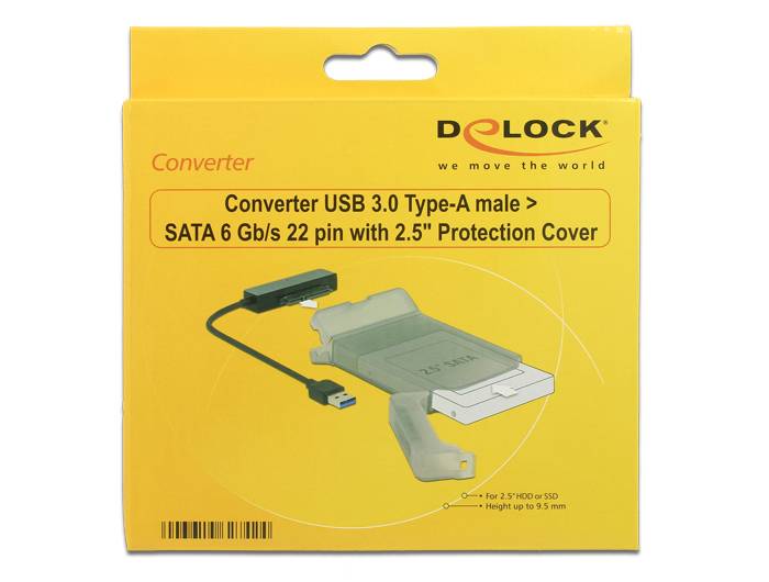 DeLOCK - Speicher-Controller - 2.5" (6.4 cm)
