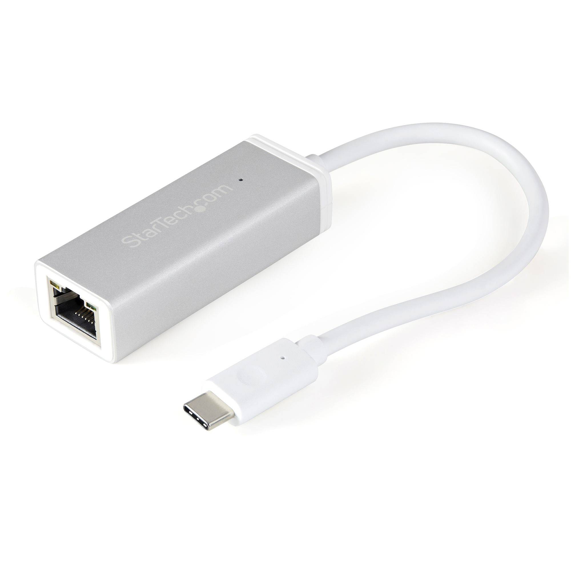 USB-C zu Gigabit Ethernet Adapter - Aluminium - Thunderbolt 3 Port kompatibel
