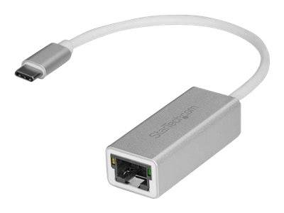 StarTech.com USB-C to Gigabit Ethernet Adapter - Aluminum - Thunderbolt 3 Port Compatible - USB Type C Network Adapter (