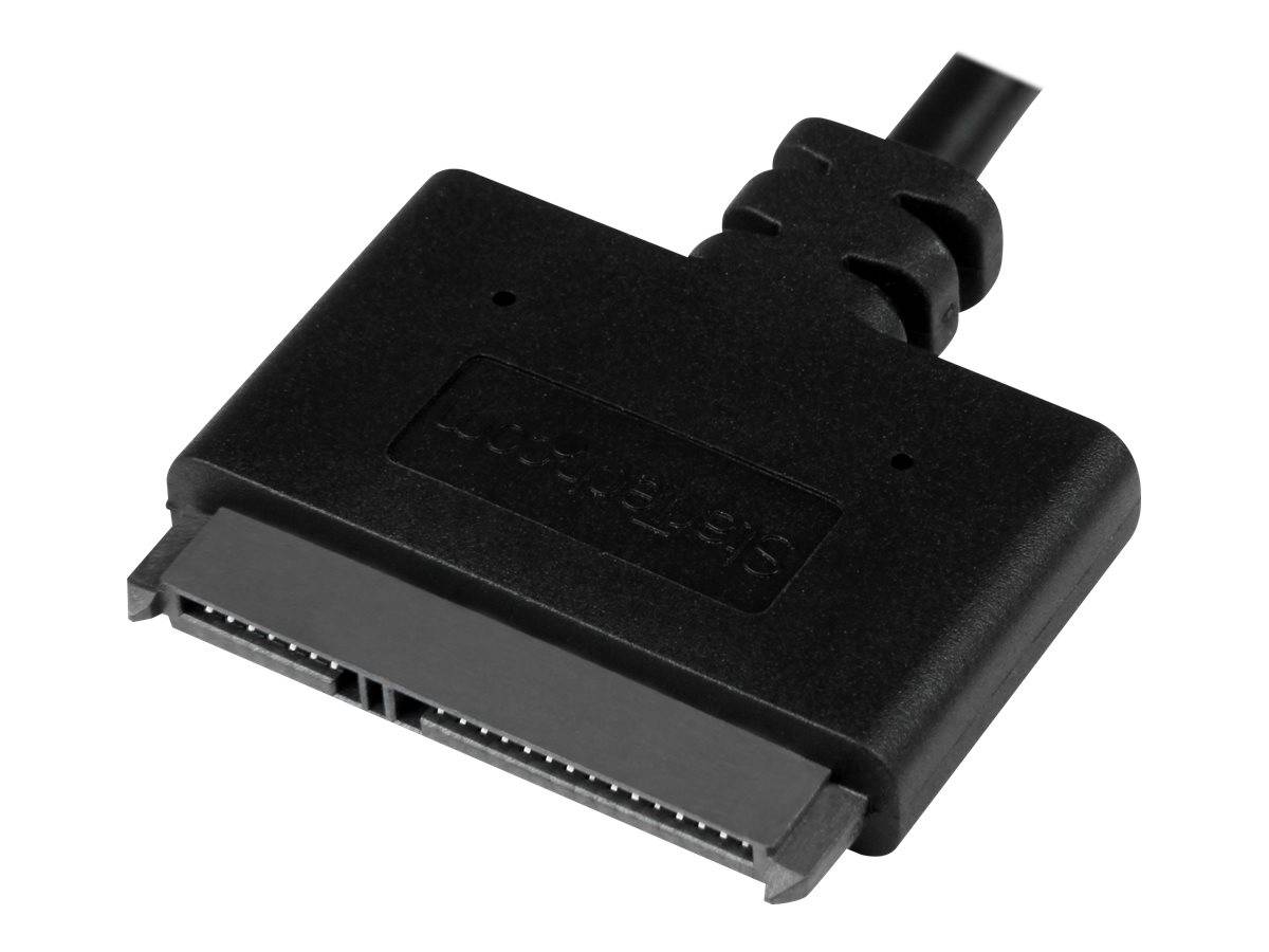 StarTech.com USB 3.1 auf 2,5 (6,4cm) SATA III Adapter Kabel mit UASP - USB 3.1 zu SATA SSD/HDD Konverter / Adapterkabel - Speicher-Controller