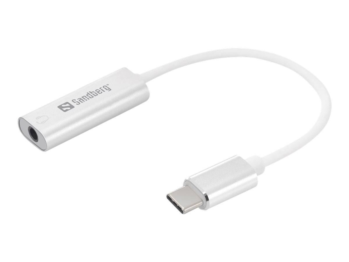 Sandberg - Adapter USB-C auf Klinkenstecker