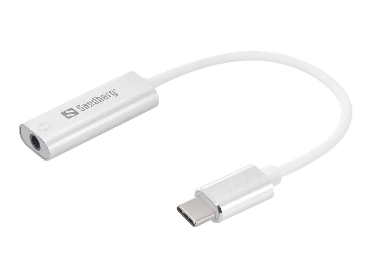 Sandberg - Adapter USB-C auf Klinkenstecker