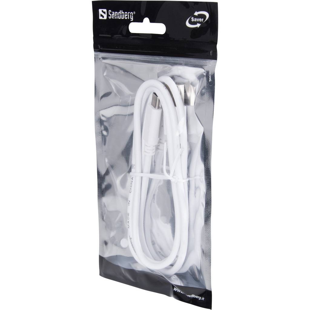 Sandberg - USB-Kabel - USB-C (M) bis USB Typ A (M)