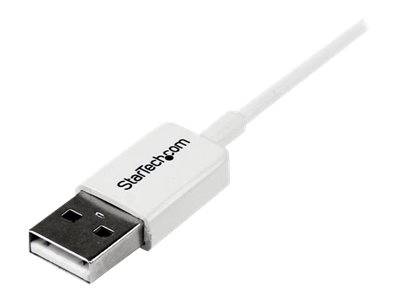 StarTech.com 50cm USB 2.0 A auf Micro USB B Kabel - USB A / Micro B Datenkabel / Anschlusskabel - Weiß - USB-Kabel - Mic