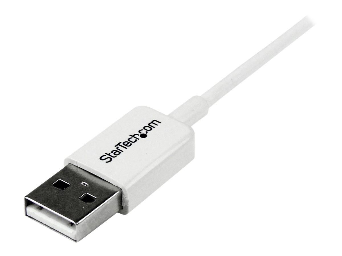 StarTech.com 50cm USB 2.0 A auf Micro USB B Kabel - USB A / Micro B Datenkabel / Anschlusskabel - Weiß - USB-Kabel - Mic