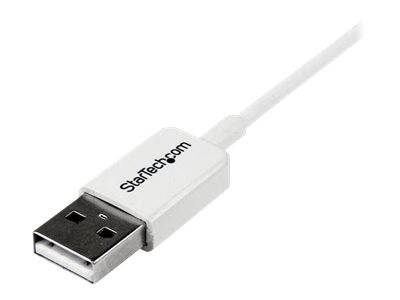 StarTech.com 2m USB 2.0 A auf Micro USB B Kabel - USB A / Micro B Datenkabel / Anschlusskabel - Weiß - USB-Kabel - Micro