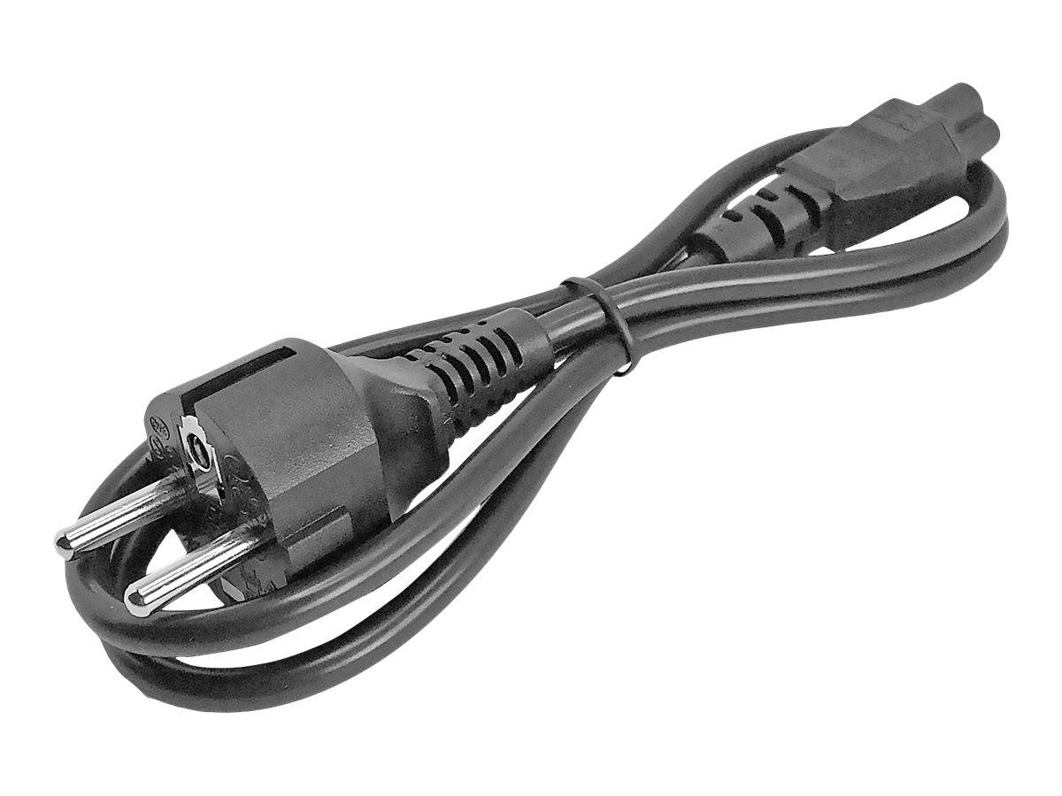 StarTech.com 1 m Laptop Ladekabel, EU Schuko auf C5, 2,5A 250V, 18AWG, Notebook / Laptop Ersatzstromkabel, Laptop Netzte