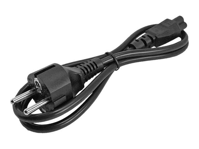 StarTech.com 1 m Laptop Ladekabel, EU Schuko auf C5, 2,5A 250V, 18AWG, Notebook / Laptop Ersatzstromkabel, Laptop Netzte