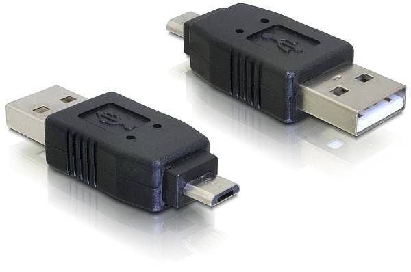 DeLOCK - USB-Adapter - USB (M) bis Micro-USB Typ B (M)