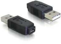 Delock - USB-Adapter - USB (M) bis Mikro-USB Typ AB (W)