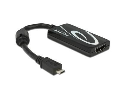 DeLOCK - Video- / Audio-Adapter - 5 pin Micro-USB (MHL)