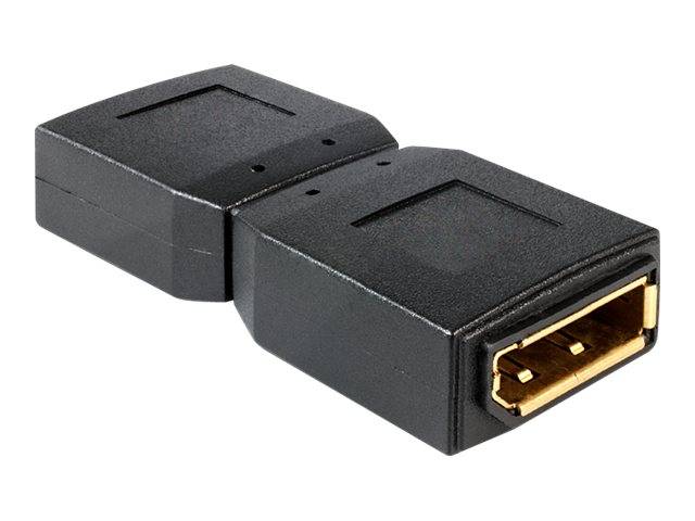 DeLOCK Adapter Displayport female > Displayport female Gender Changer - DisplayPort-Buchse-/Steckerwandler - DisplayPort (W)