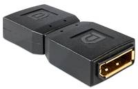 DeLOCK Adapter Displayport female > Displayport female Gender Changer - DisplayPort-Buchse-/Steckerwandler - DisplayPort (W)