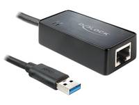 Delock Adapter USB 3.0 > Gigabit LAN 10/100/1000 Mb/s