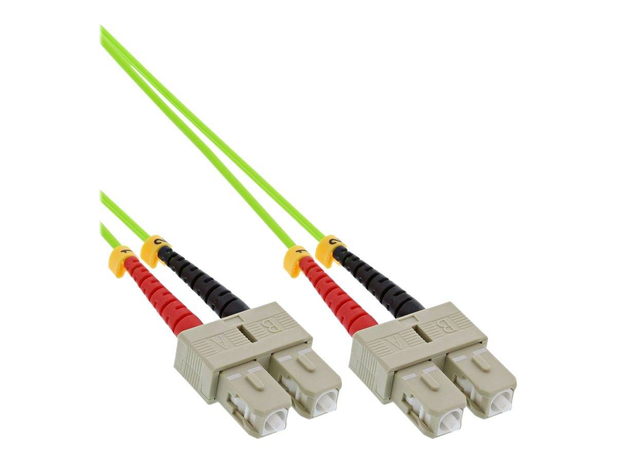 InLine - Patch-Kabel - SC multi-mode (S) bis SC multi-mode (S)