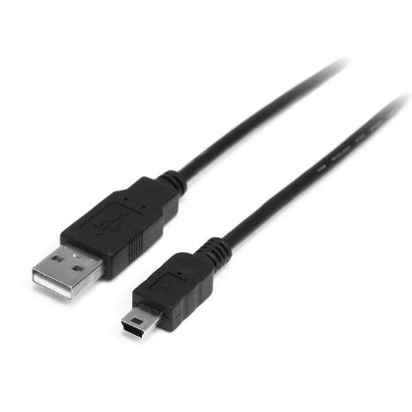 StarTech.com 1 m Mini USB 2.0 Kabel - A auf Mini B – Stecker/Stecker - USB Anschlusskabel - USB-Kabel - USB (M)