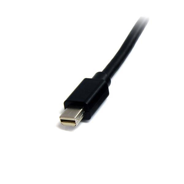 StarTech.com 1m Mini DisplayPort Kabel 1.2 - MiniDP 4k zu MDP - Stecker/Stecker - Schwarz - DisplayPort-Kabel - Mini DisplayPort (M)