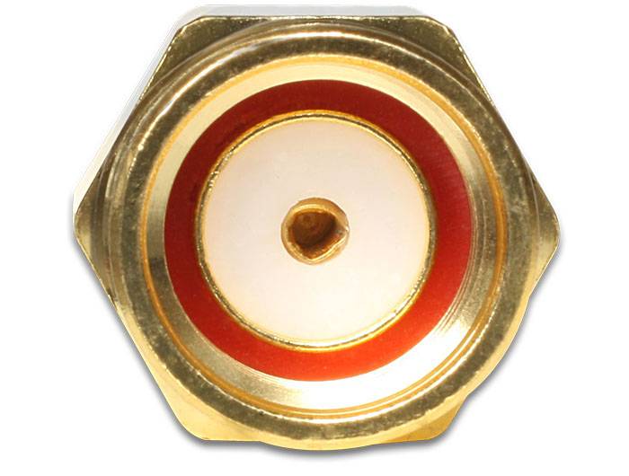 DeLOCK Adapter RP-SMA Plug > RP-SMA Plug - Antennenkabel - RP-SMA (M)