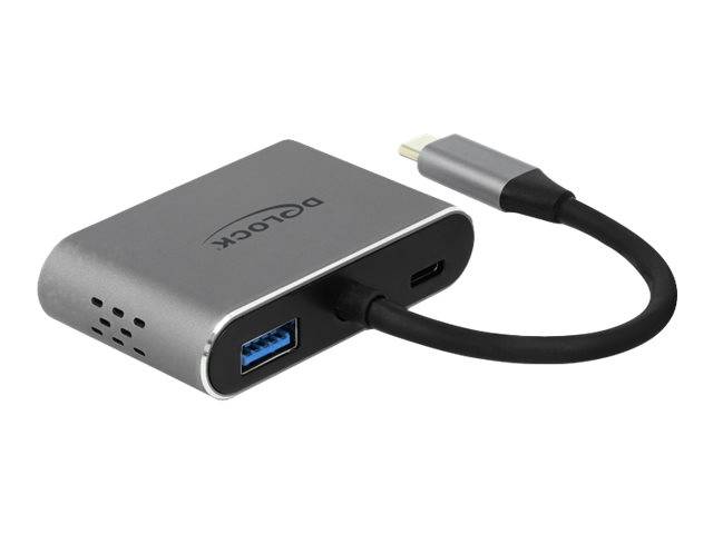 Delock - Externer Videoadapter - USB-C - HDMI, VGA