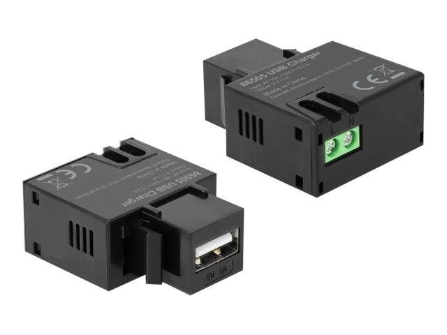 DeLOCK Keystone module - Modulare Eingabe - USB-Ladefunktion