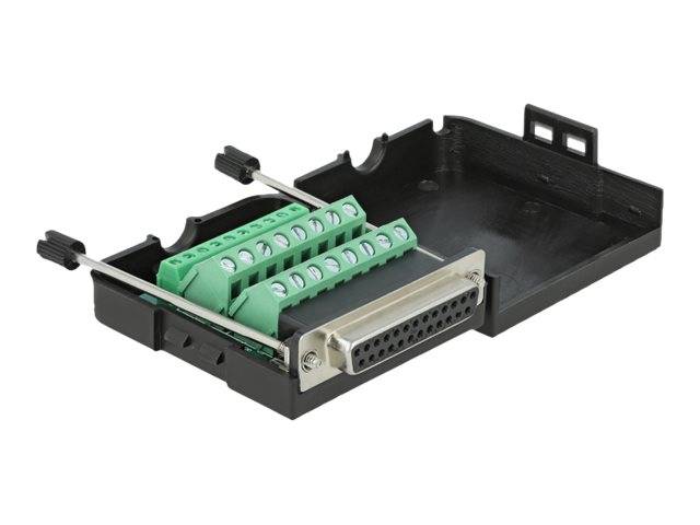 DeLOCK - Parallel-Adapter - DB-25 (W) bis 26-polige Klemmleiste