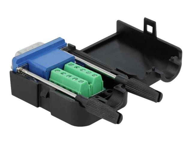 DeLOCK - VGA-Adapter - DB-15 (M) bis 10-poliger Anschlussblock